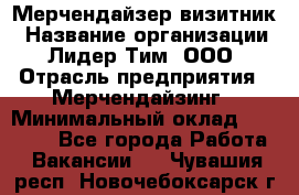 Мерчендайзер-визитник › Название организации ­ Лидер Тим, ООО › Отрасль предприятия ­ Мерчендайзинг › Минимальный оклад ­ 23 000 - Все города Работа » Вакансии   . Чувашия респ.,Новочебоксарск г.